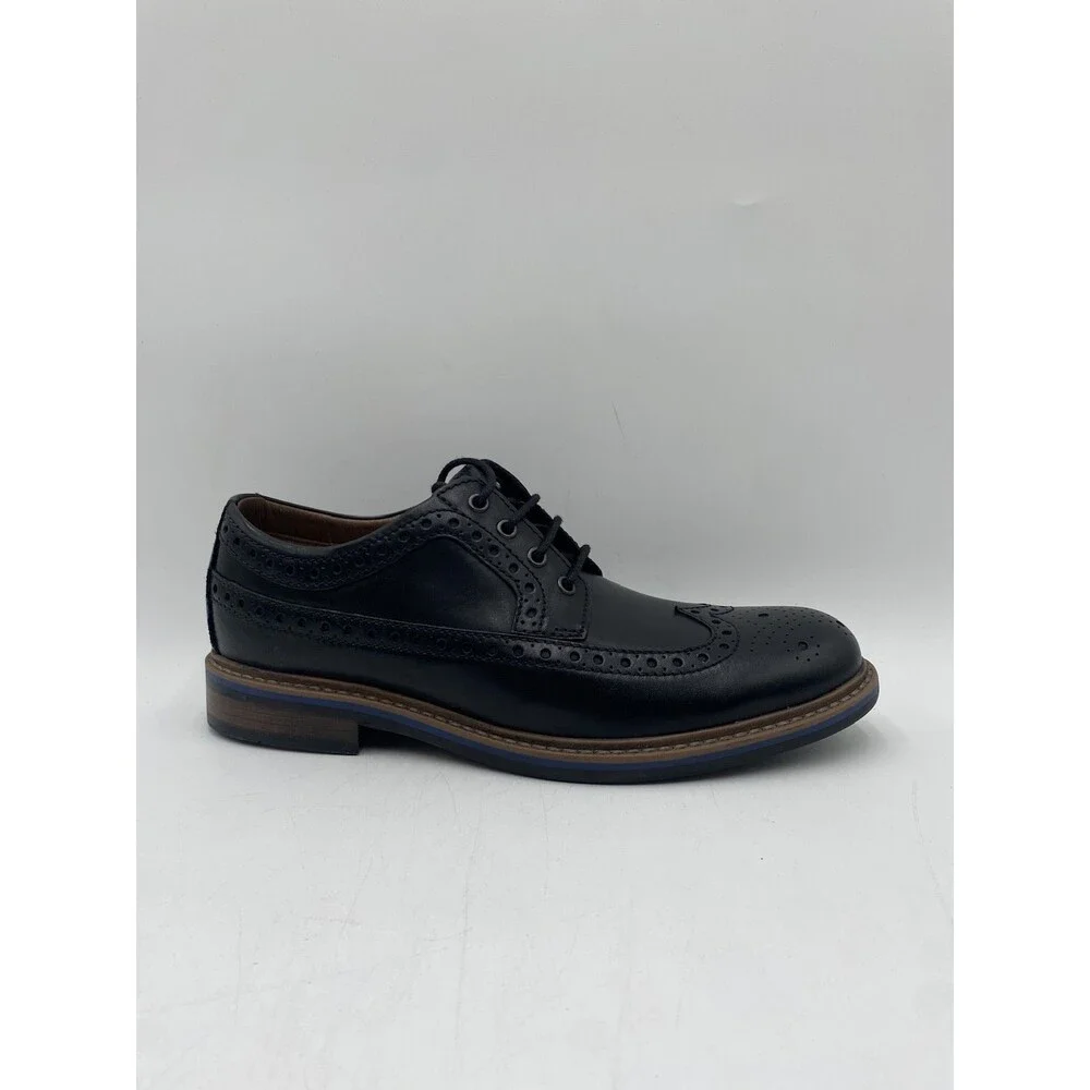 BOSTONIAN MELSHIRE WING Men's NEW Dress Shoes Black Leather Multiple Sizes